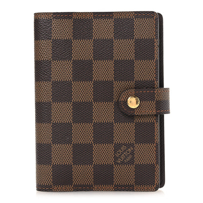 Louis Vuitton Damier Ebene Small Ring Agenda Cover 1 of 7