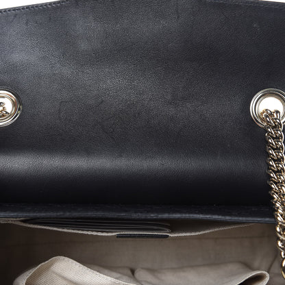 Gucci Guccissima Medium Emily Chain Shoulder Bag Black 12 of 12