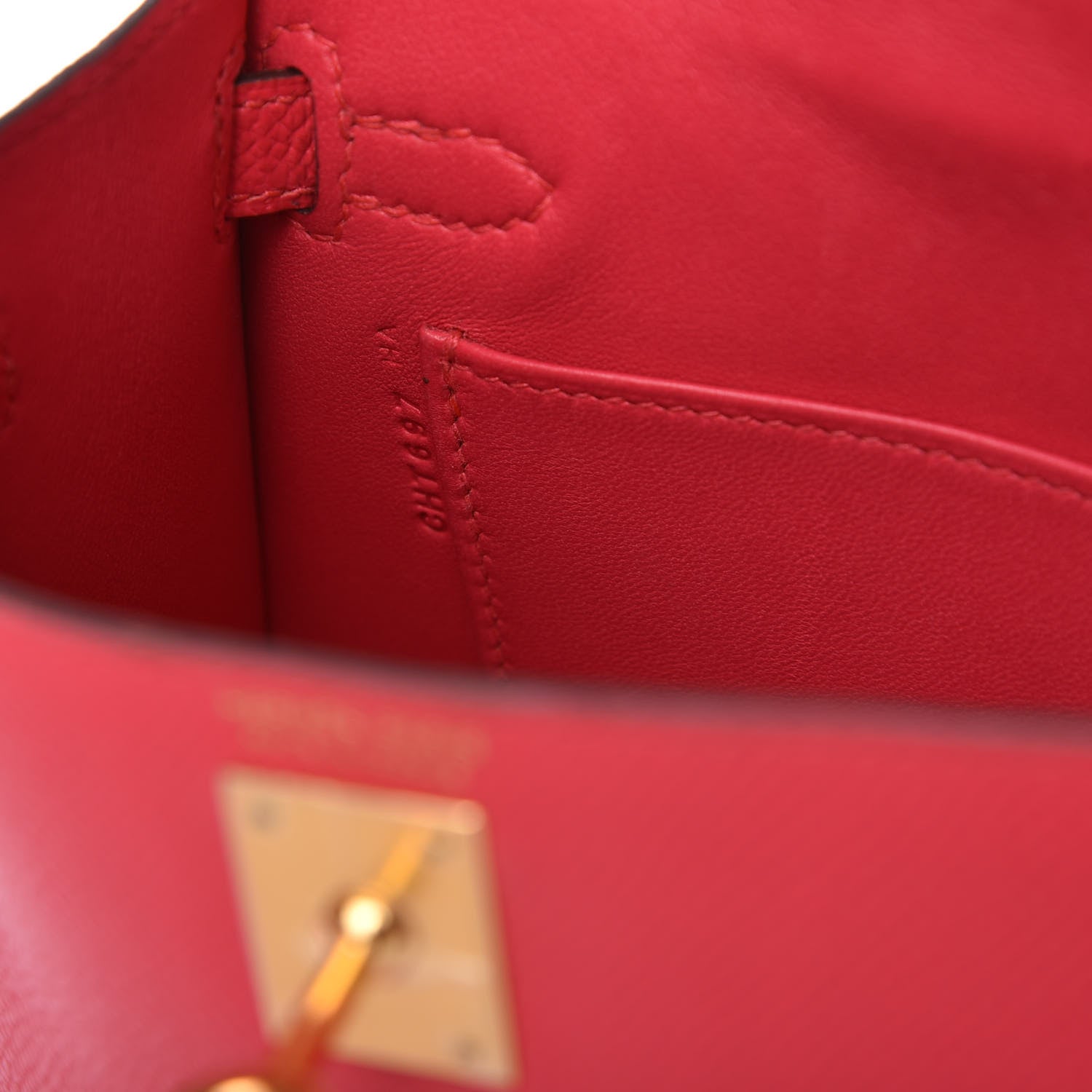 Hermes Epsom Mini Kelly Sellier 20 Rose Extreme 10 of 13
