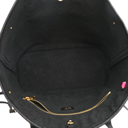 Louis Vuitton Empreinte Spring In The City Neverfull MM Black White Pink 11 of 15