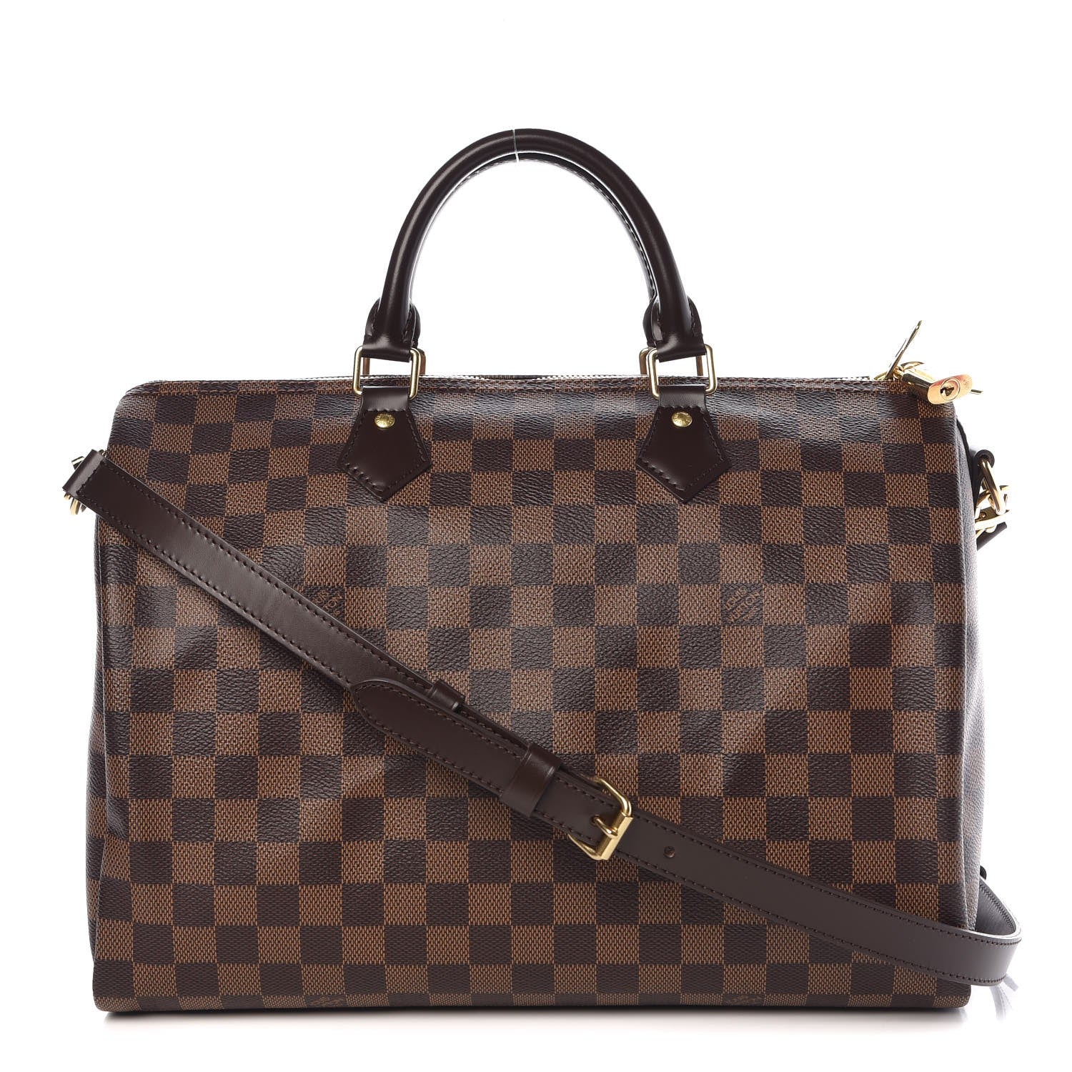 Louis Vuitton Damier Ebene Speedy Bandouliere 35 1 of 8