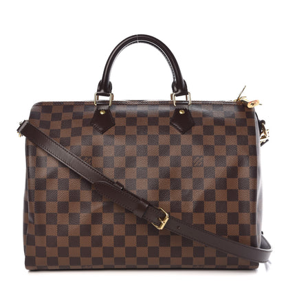 Louis Vuitton Damier Ebene Speedy Bandouliere 35 1 of 8