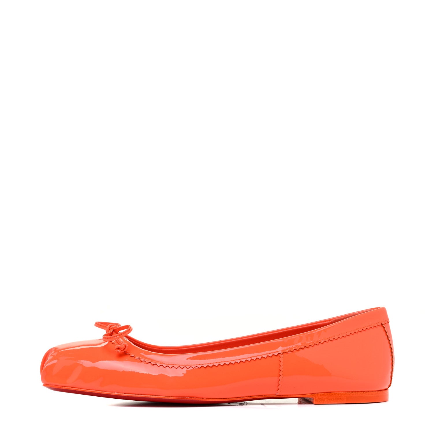 Christian Louboutin Patent Mamadrague Flats 38 Sunrise 1 of 8