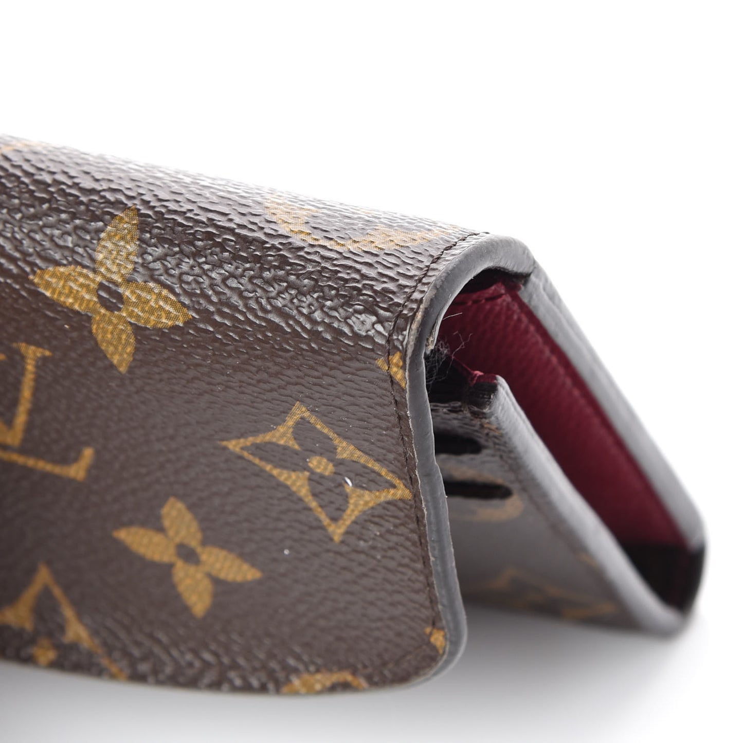 Monogram Emilie Wallet Fuchsia