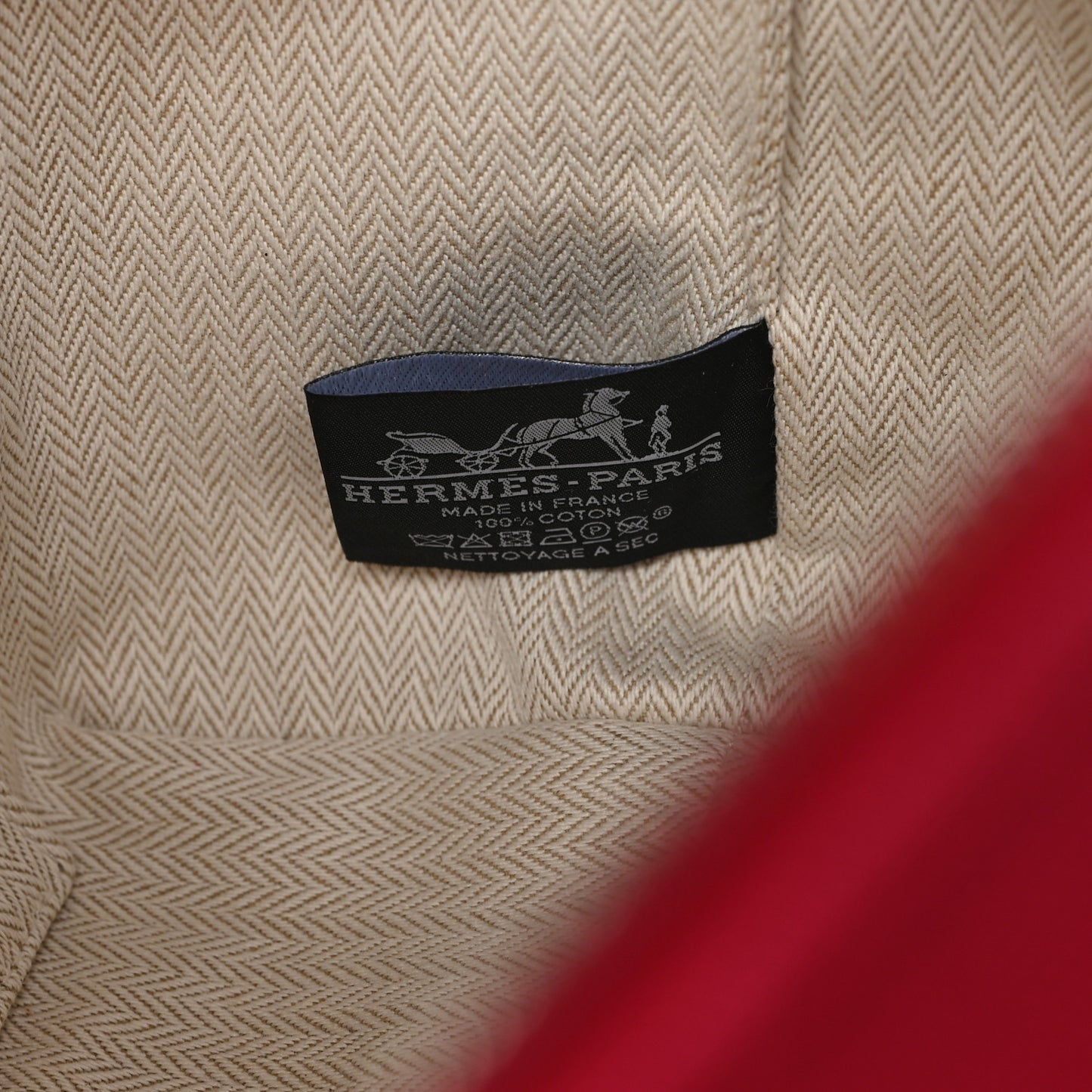 Canvas Large Bride-A-Brac Pouch Hibiscus