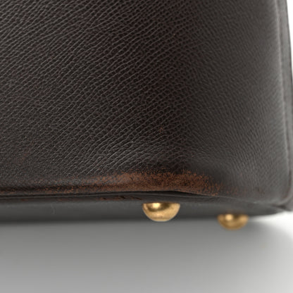 Hermes Courchevel Bolide 35 Chocolate 11 of 12