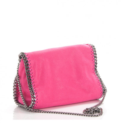 Stella McCartney Shaggy Deer Mini Falabella Tote Hot Pink 4 of 9