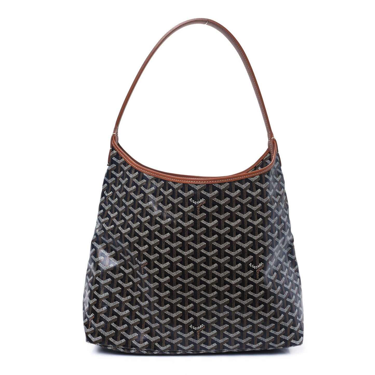 Goyardine Boheme Hobo Black Gold