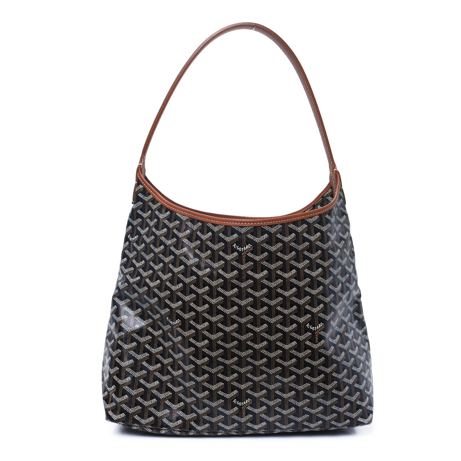Goyard Goyardine Boheme Hobo Black Gold 1 of 10