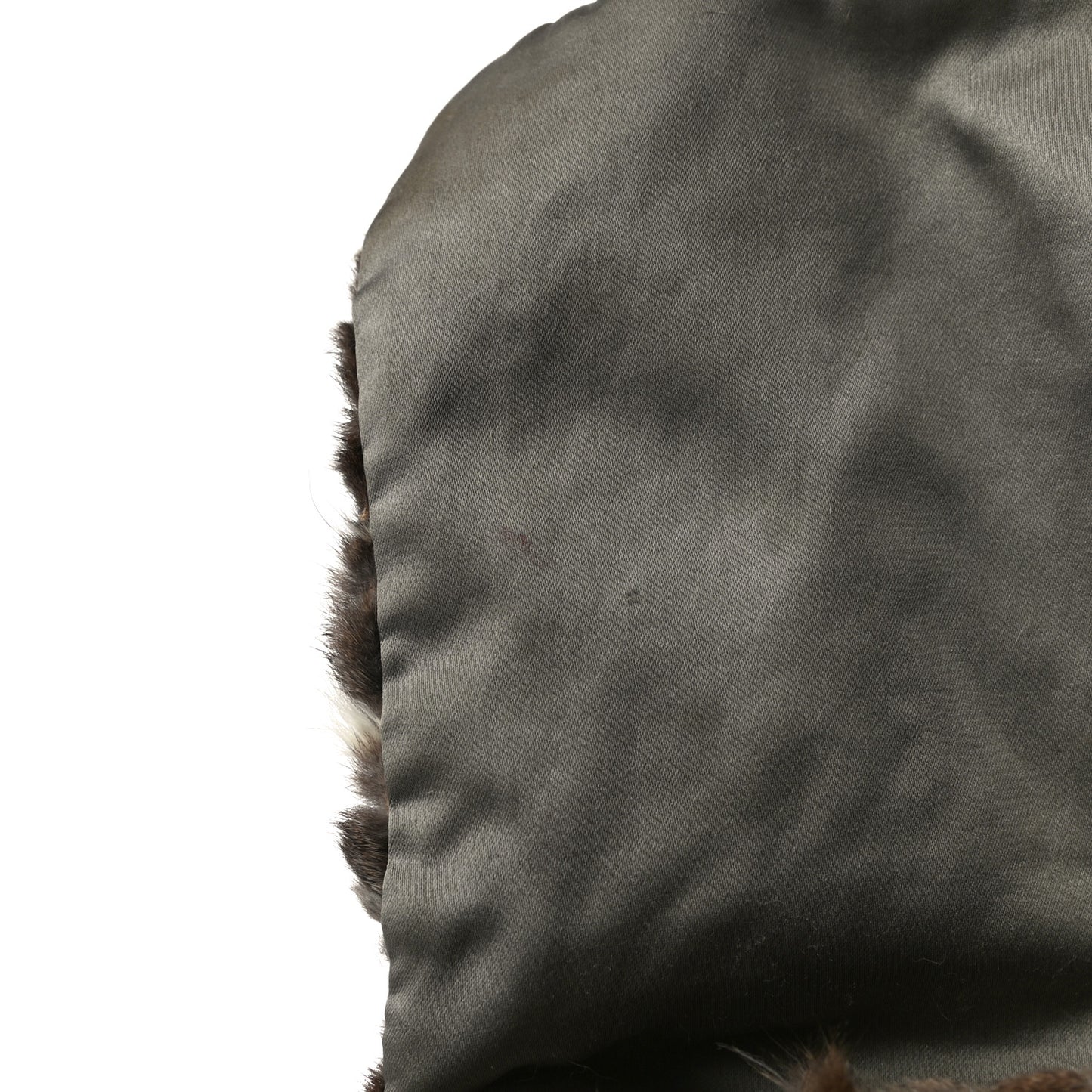 Rabbit Fur Mama Baguette Bag