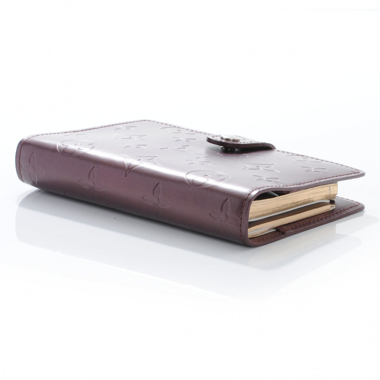 Mat Monogram Small Ring Agenda Violet