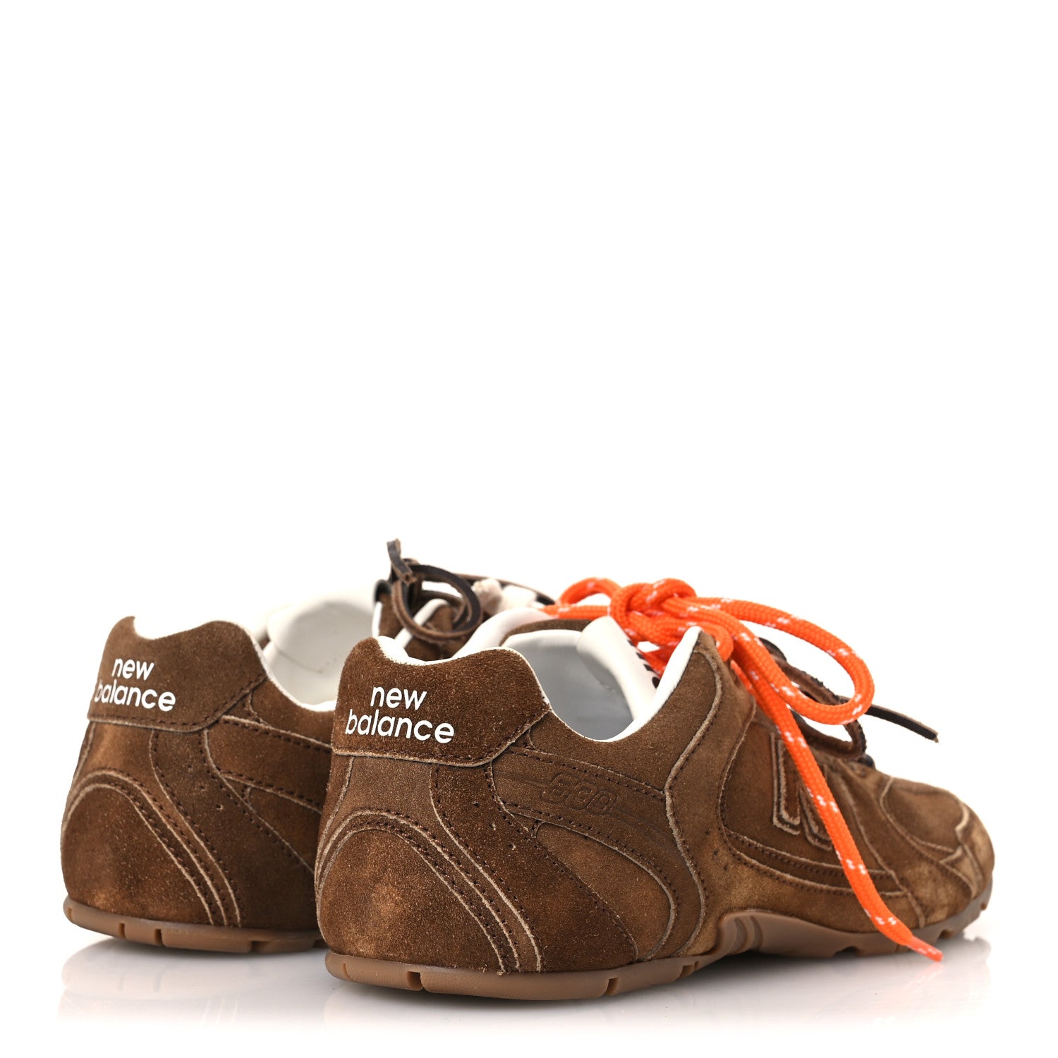 Miu Miu X NEW BALANCE Suede 530 SL Sneakers 38.5 Cinnamon 5 of 10