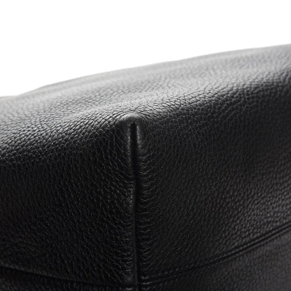 Burberry Grainy Calfskin Medium Cale Hobo Black 11 of 12