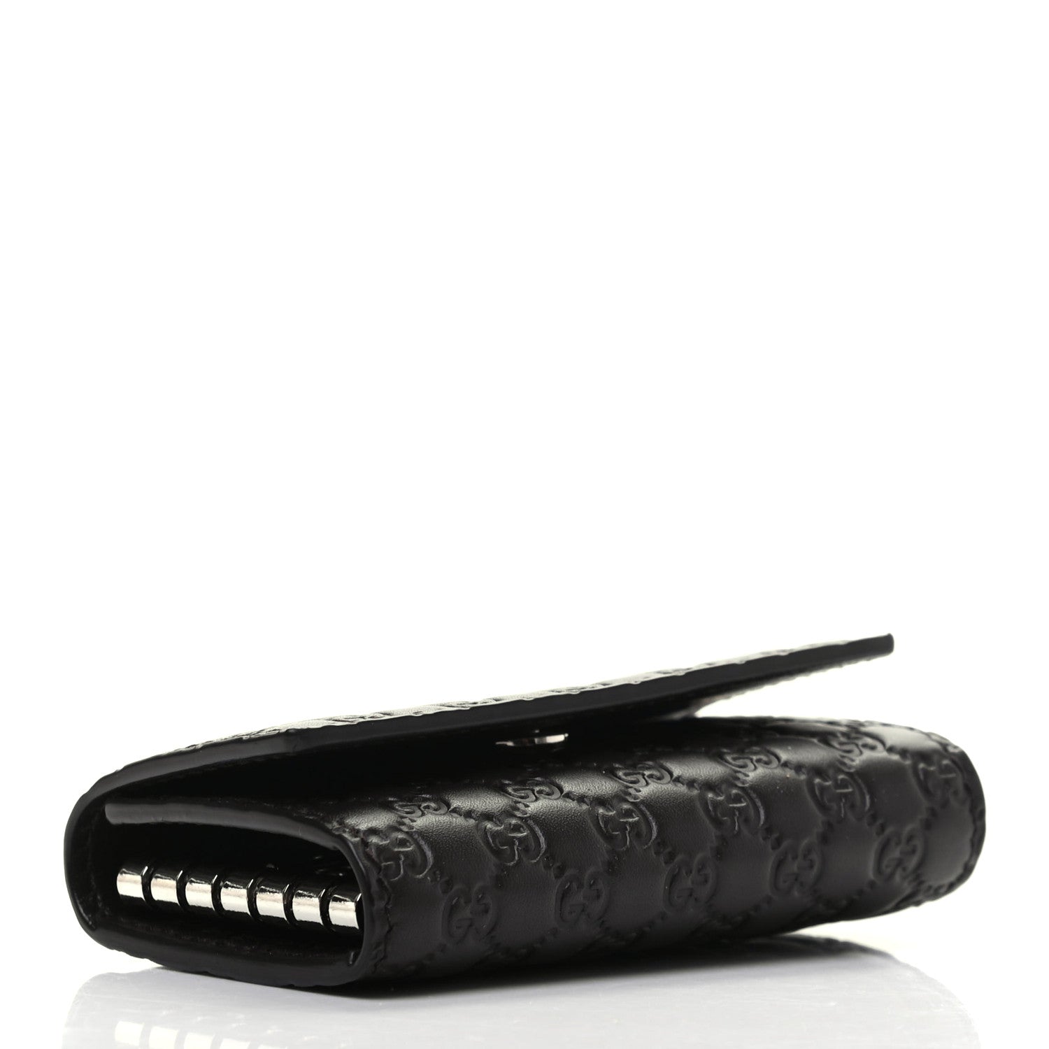 Gucci Microguccissima 6 Key Holder Case Black 4 of 9