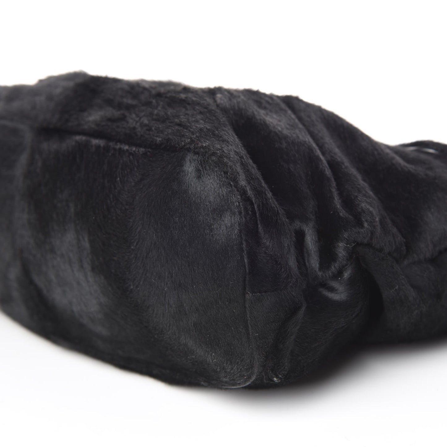 Pony Hair Sharpei Flap Black