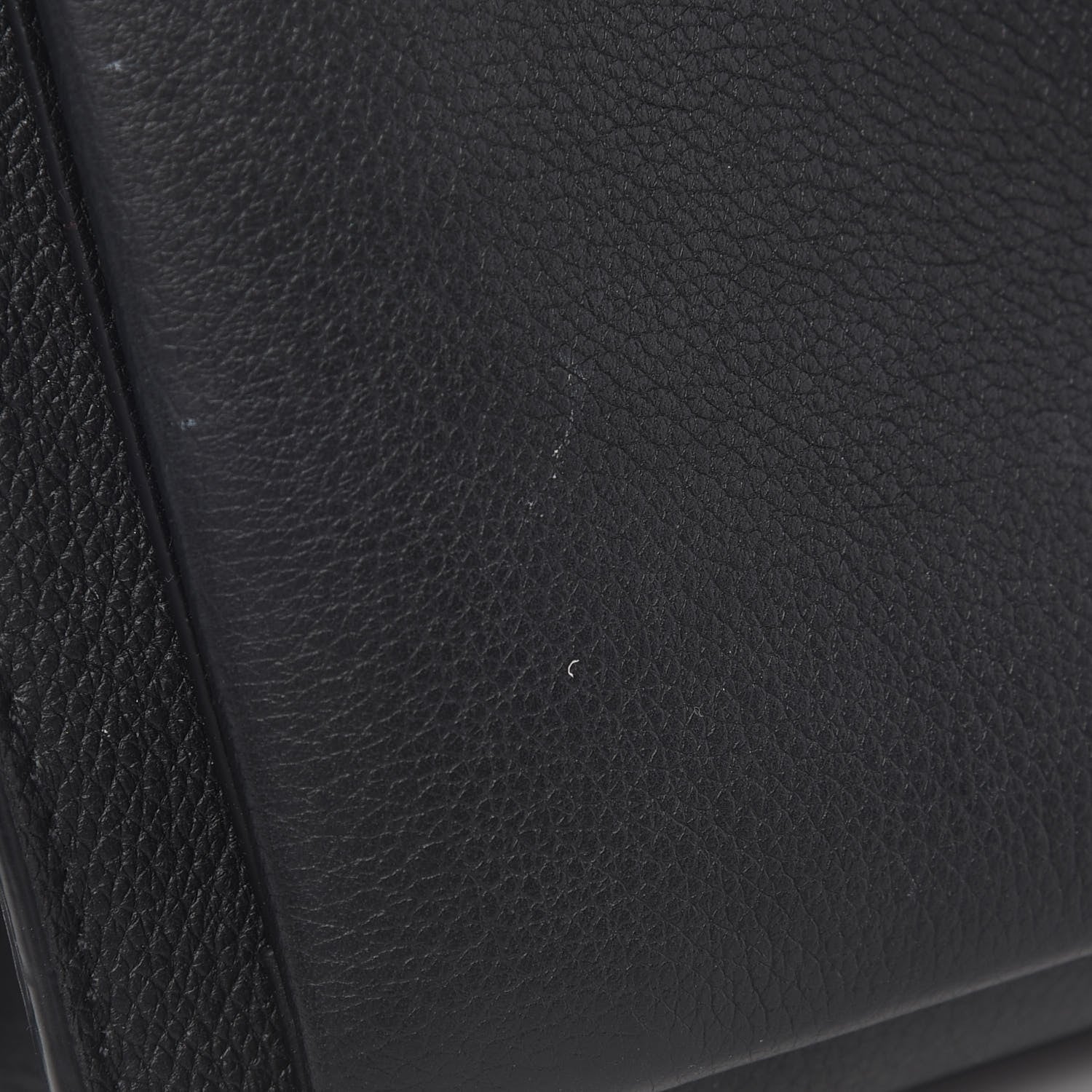 Louis Vuitton Soft Calfskin Mylockme Chain Bag BB Black 10 of 10