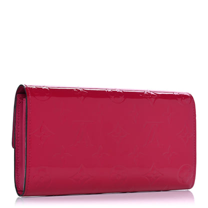 Louis Vuitton Vernis Sarah Wallet Rose Indien 3 of 11