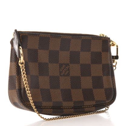 Louis Vuitton Damier Ebene Mini Pochette Accessories 3 of 7