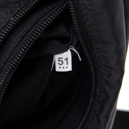 Prada Nylon Vela Messenger Black 6 of 9