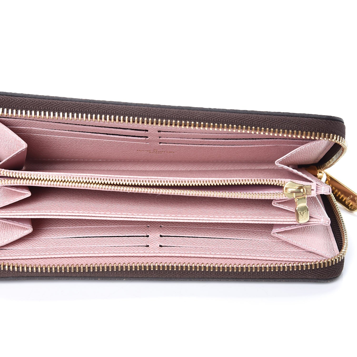 Louis Vuitton Monogram Zippy Wallet Rose Ballerine 5 of 11