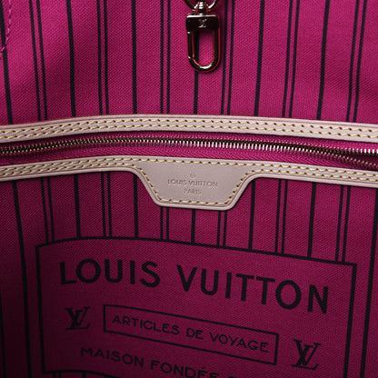 Louis Vuitton Monogram Neo Neverfull MM Pivoine 6 of 9
