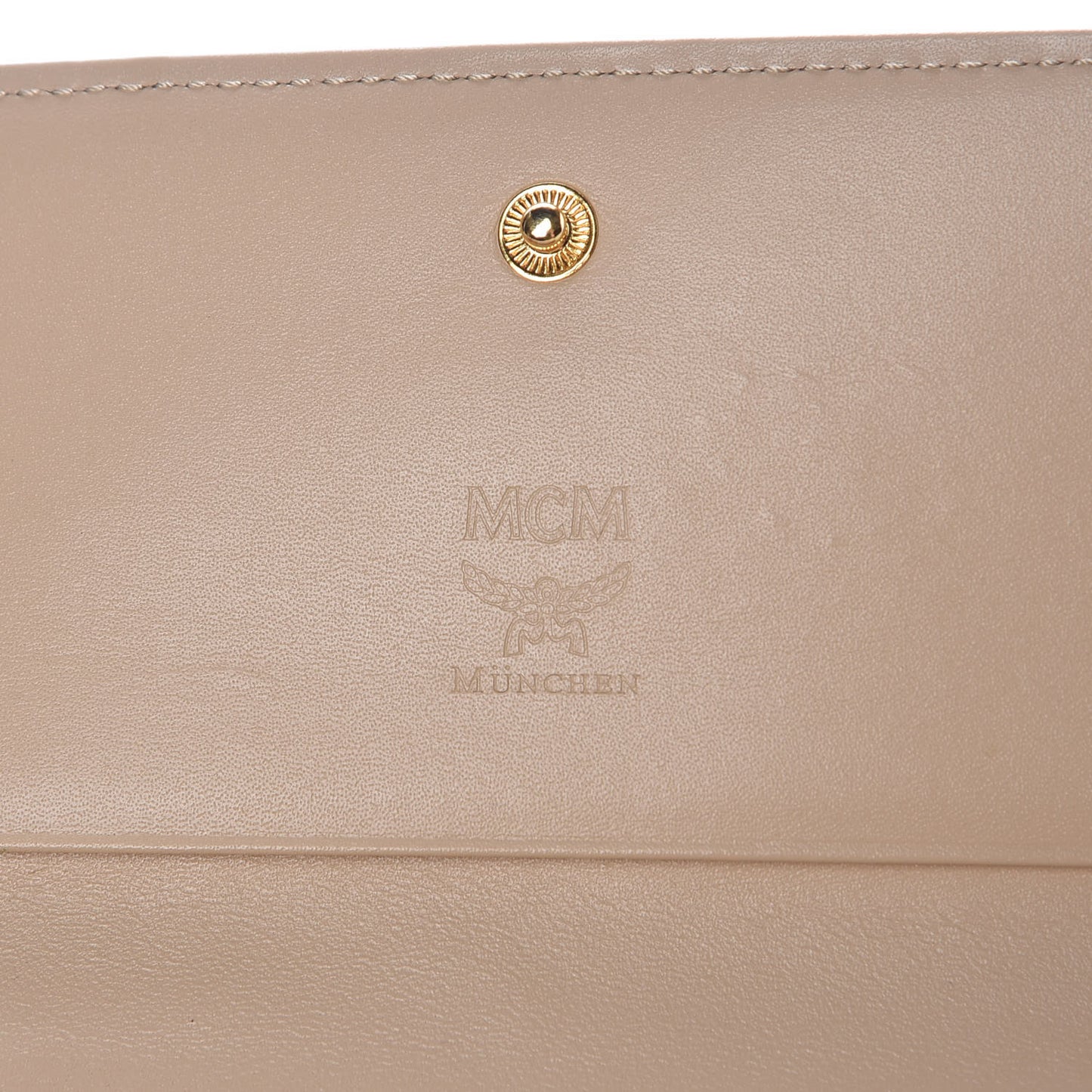 Visetos Lizard Continental Flap Wallet Pink Beige