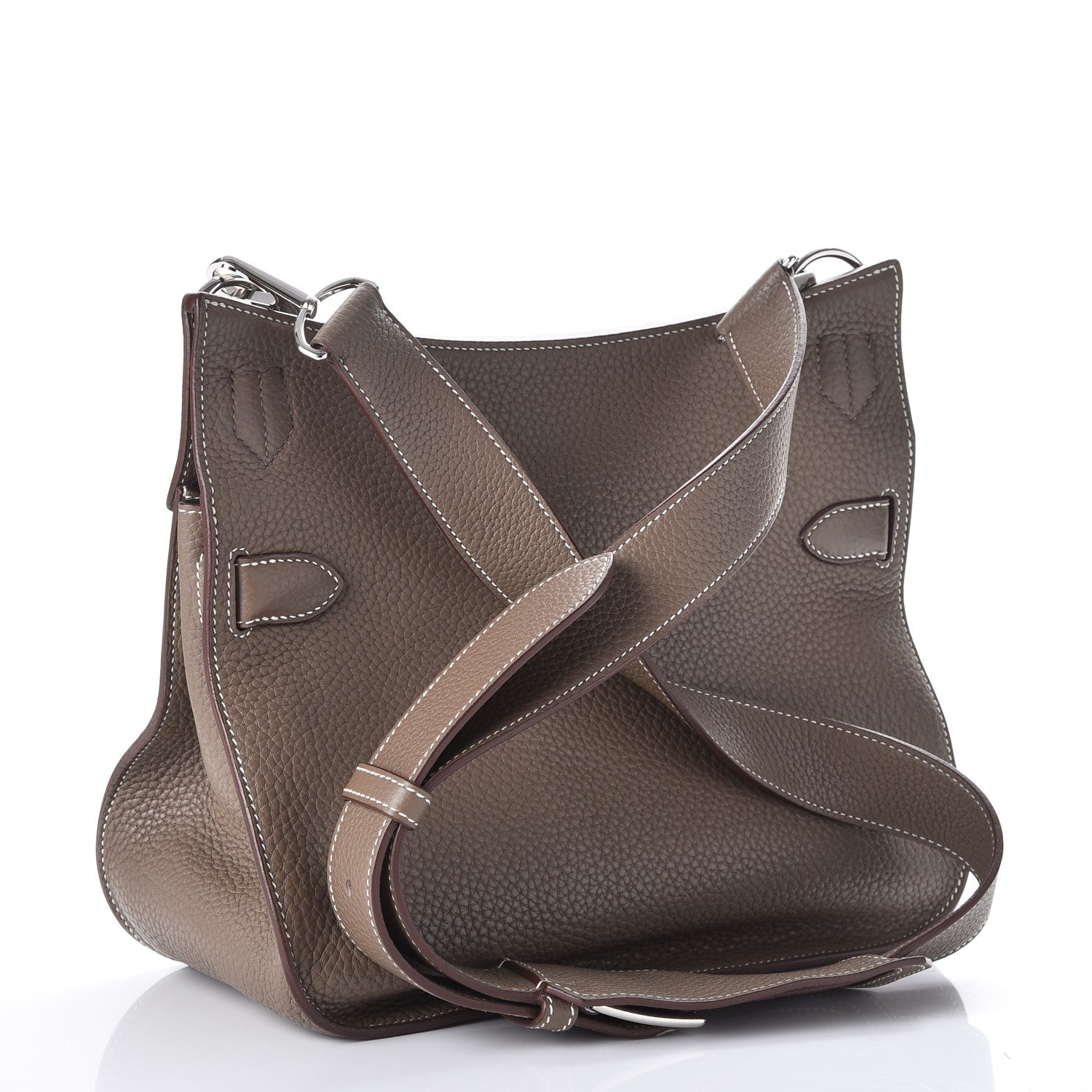 Hermes Taurillon Clemence Jypsiere 31 Etoupe 3 of 8