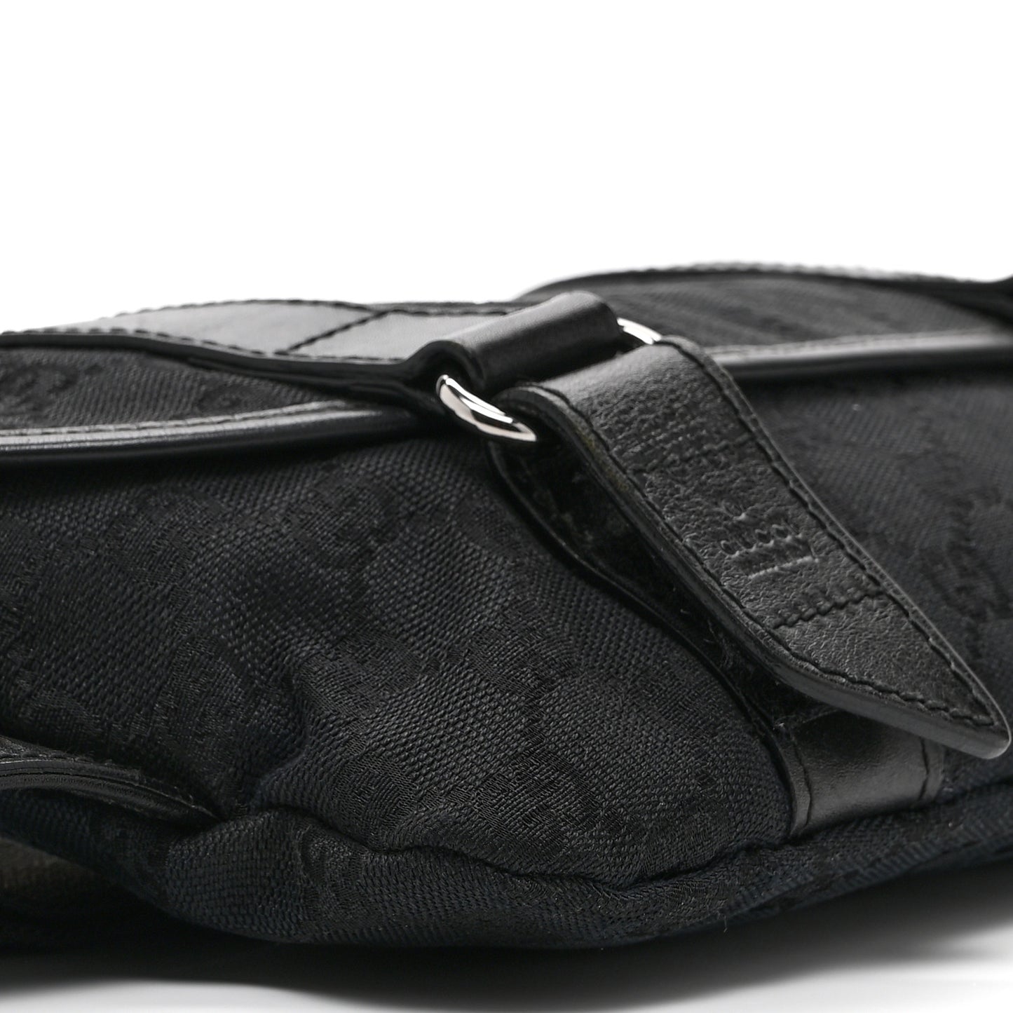 Monogram Waist Belt Bag Black