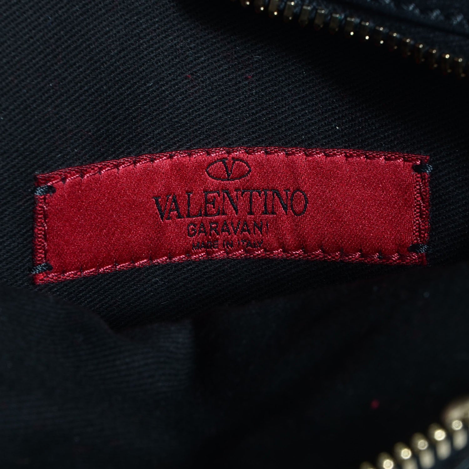 Valentino Garavani Calfskin Mini Rockstud All Over Backpack Black 6 of 8