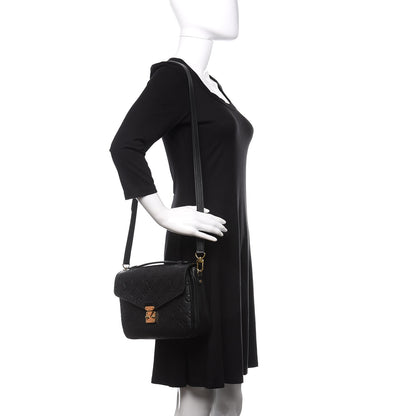 Louis Vuitton Empreinte Pochette Metis Black 2 of 10