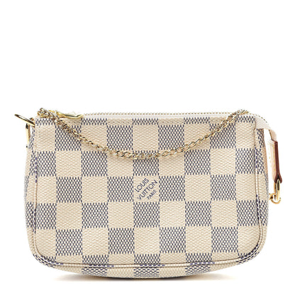 Louis Vuitton Damier Azur Mini Pochette Accessories 1 of 8