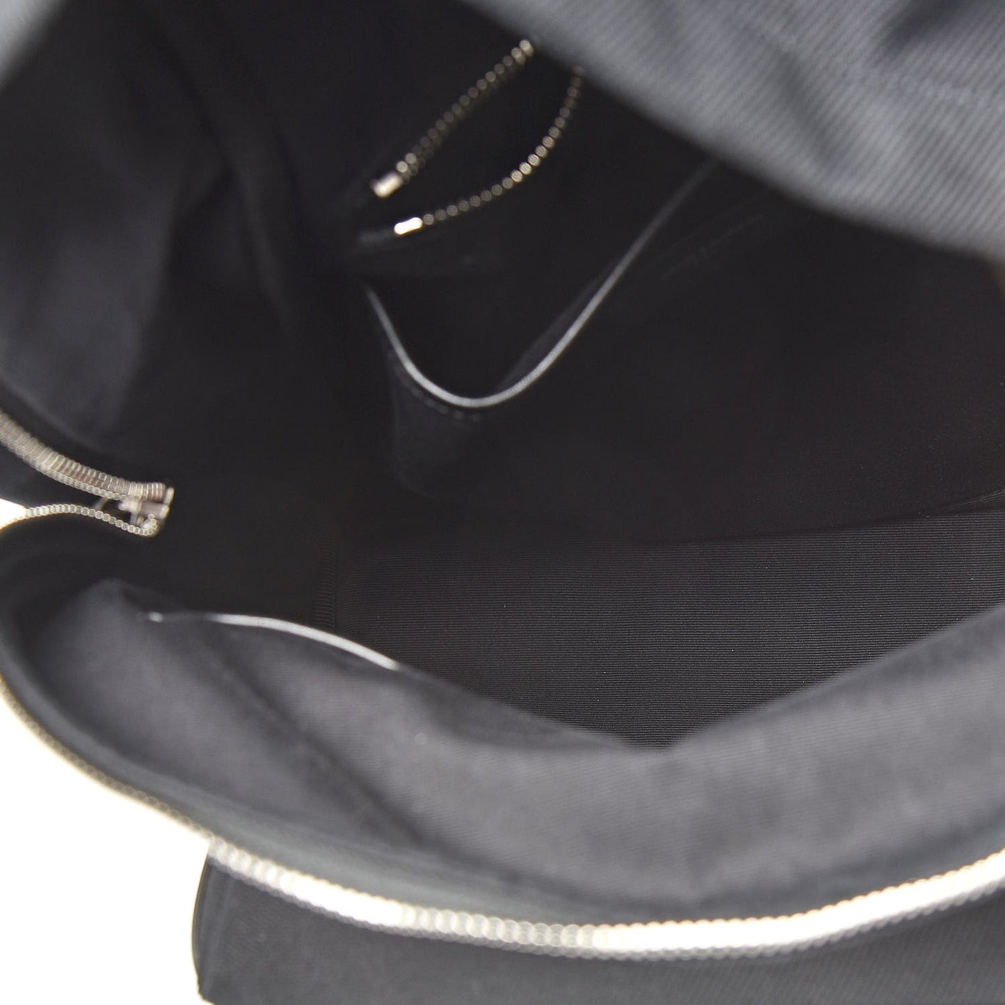 Canvas Signature Heaven Embroidered Mini City Backpack Black