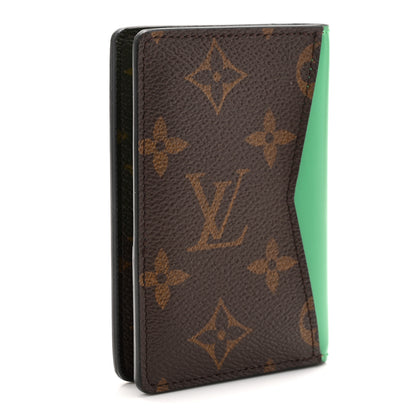 Louis Vuitton Monogram Pocket Organizer NM Green 3 of 6