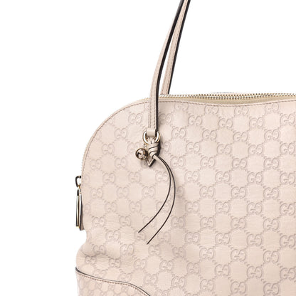 Gucci Guccissima Medium Bree Shoulder Bag Off White 13 of 13