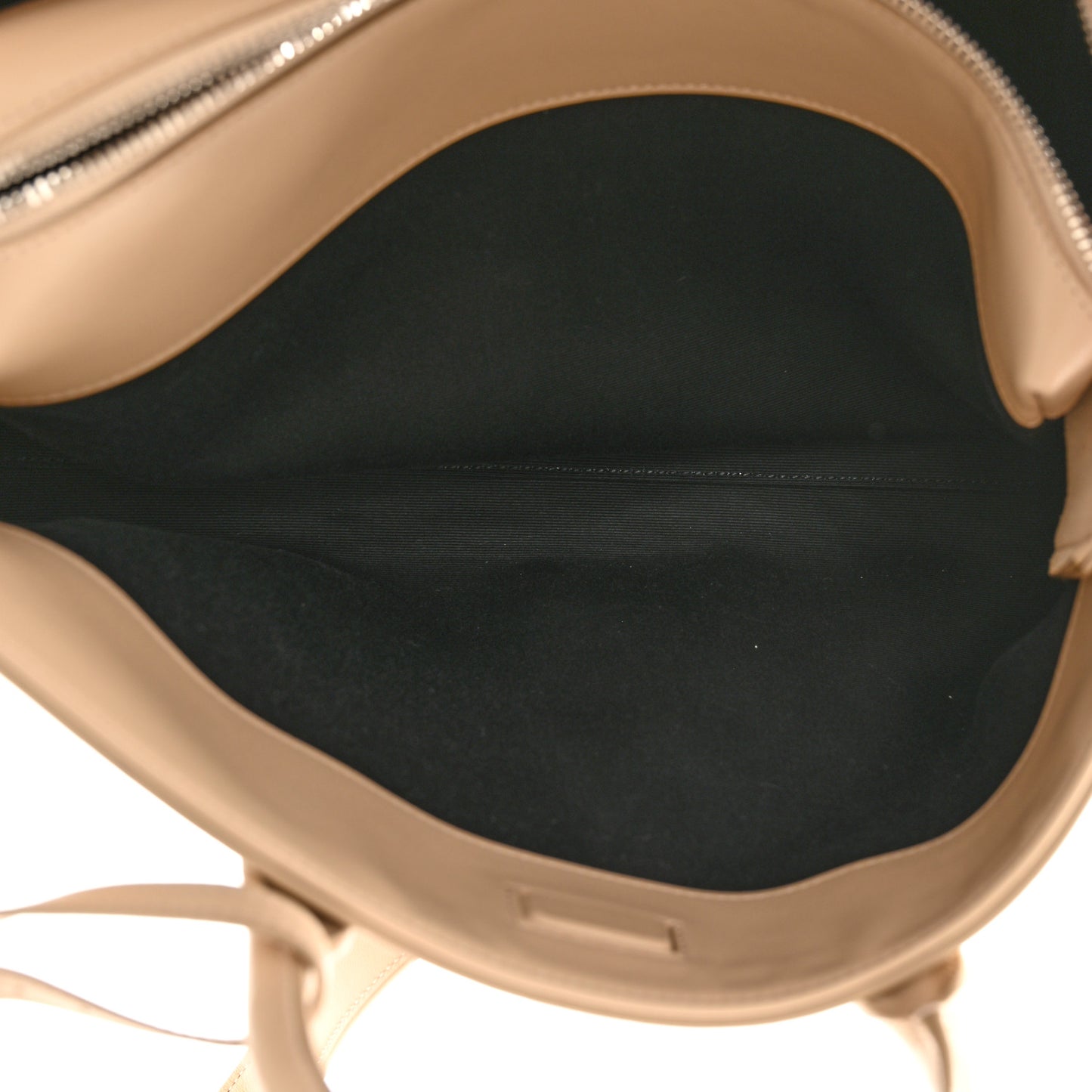 Calfskin Medium Jane Tote Bag Dark Beige