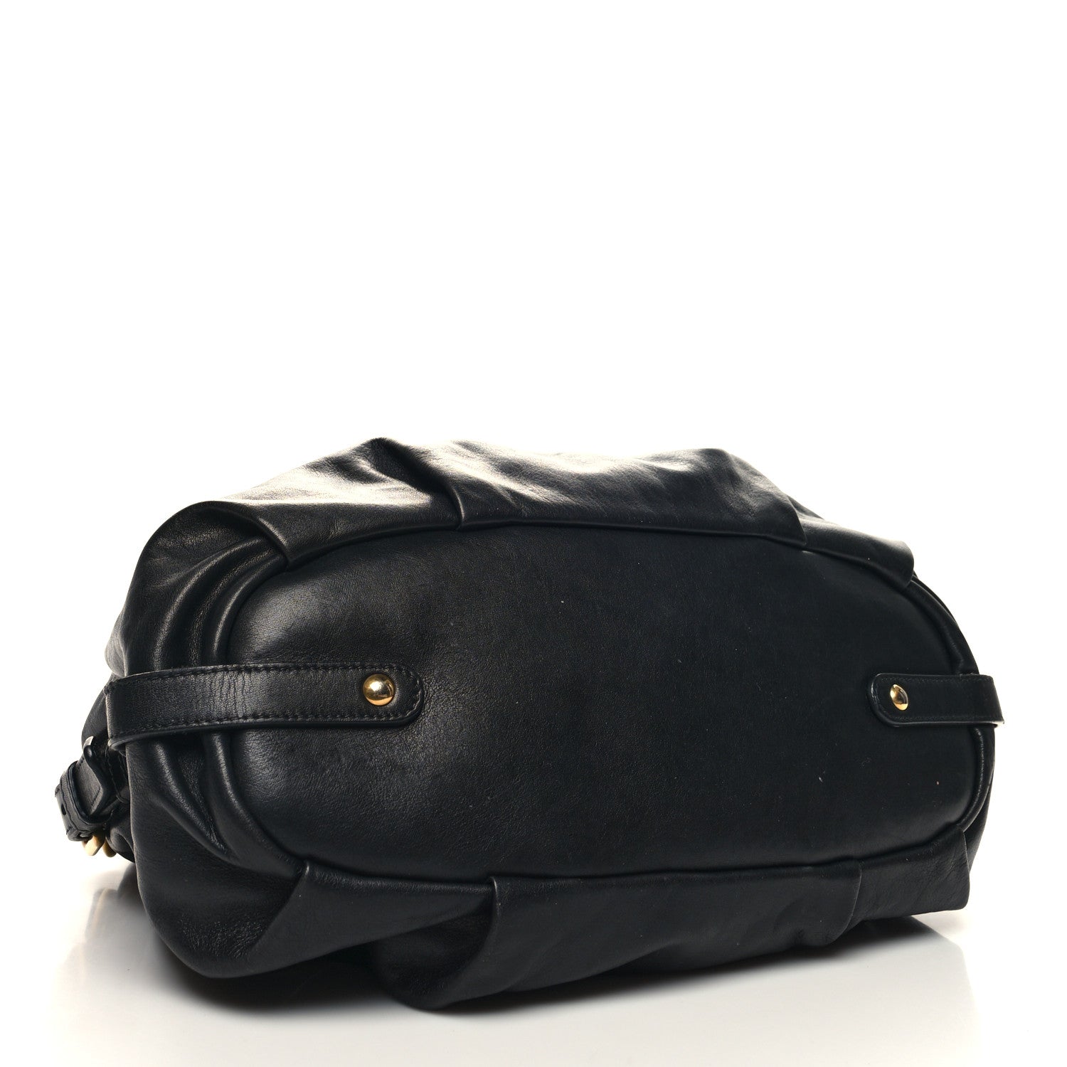 Prada Vitello Soft Calfskin Shopping Satchel Black 4 of 9