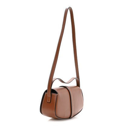 Celine Smooth Calfskin Tabou Clutch On Strap Tan 3 of 10