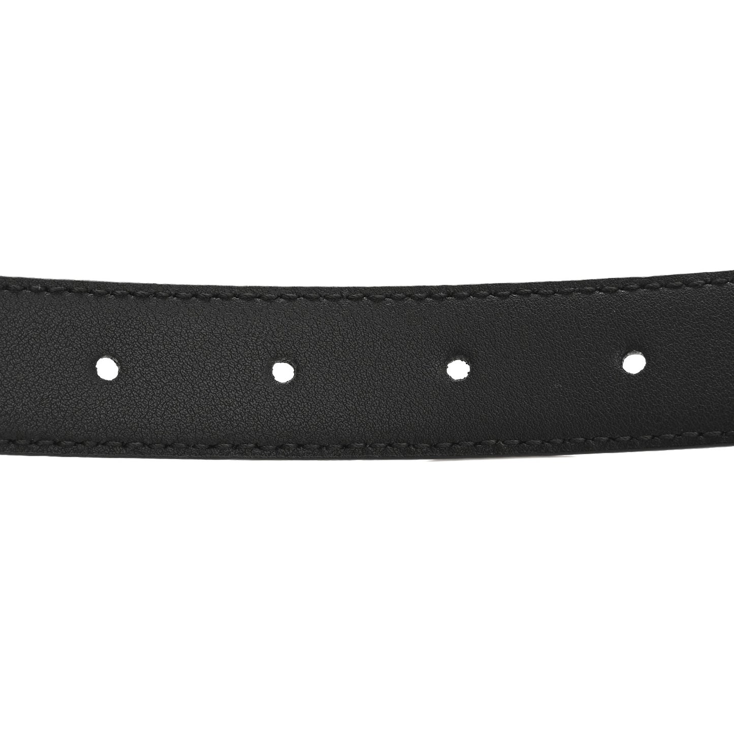 Calfskin Icaro G Cube 25mm Belt 80 32 Black