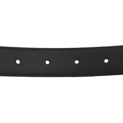 Gucci Calfskin Icaro G Cube 25mm Belt 80 32 Black 4 of 5