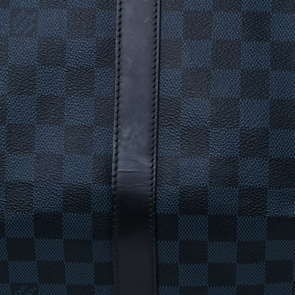Louis Vuitton Damier Cobalt Keepall Bandouliere 55 13 of 13