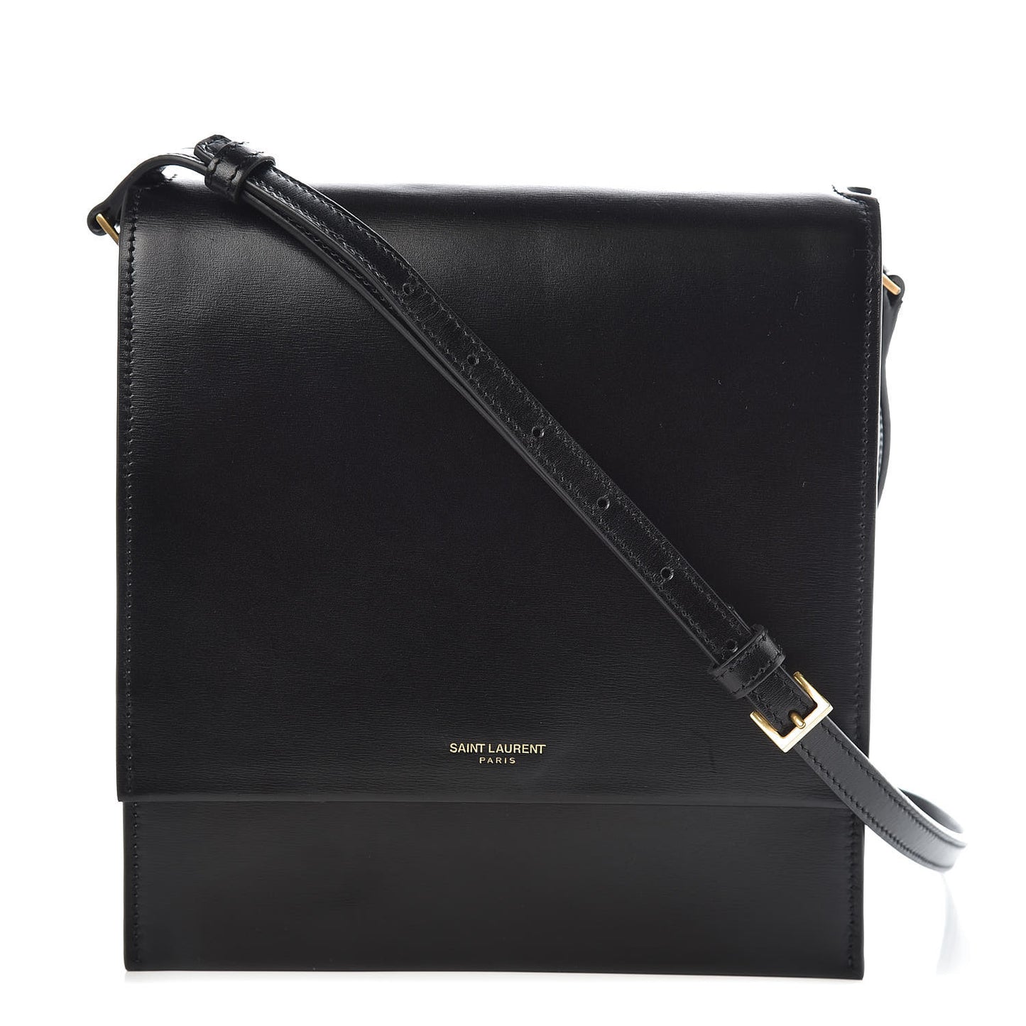 Calfskin Sao Shoulder Bag Black