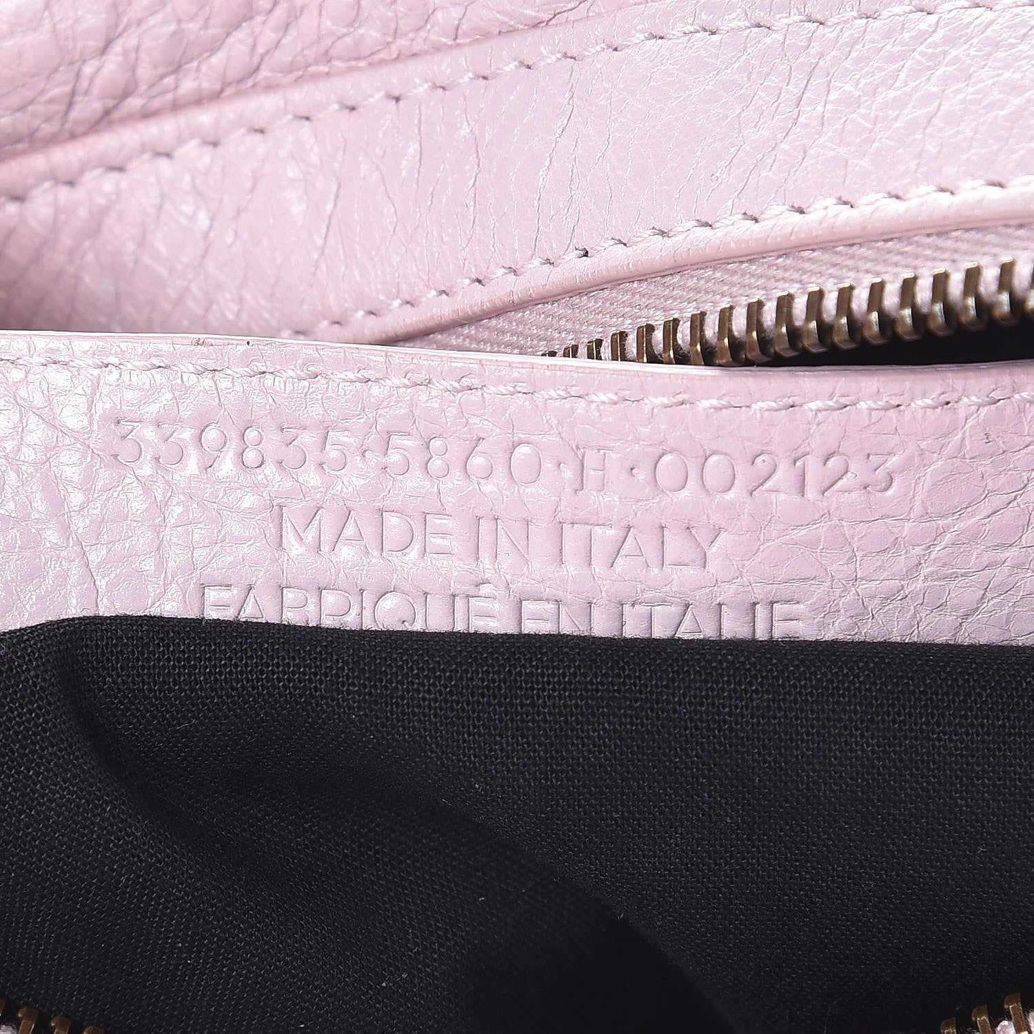 Balenciaga Agneau Classic Hardware Zip Traveler Backpack Rose Poudre Rose Petunia 8 of 16