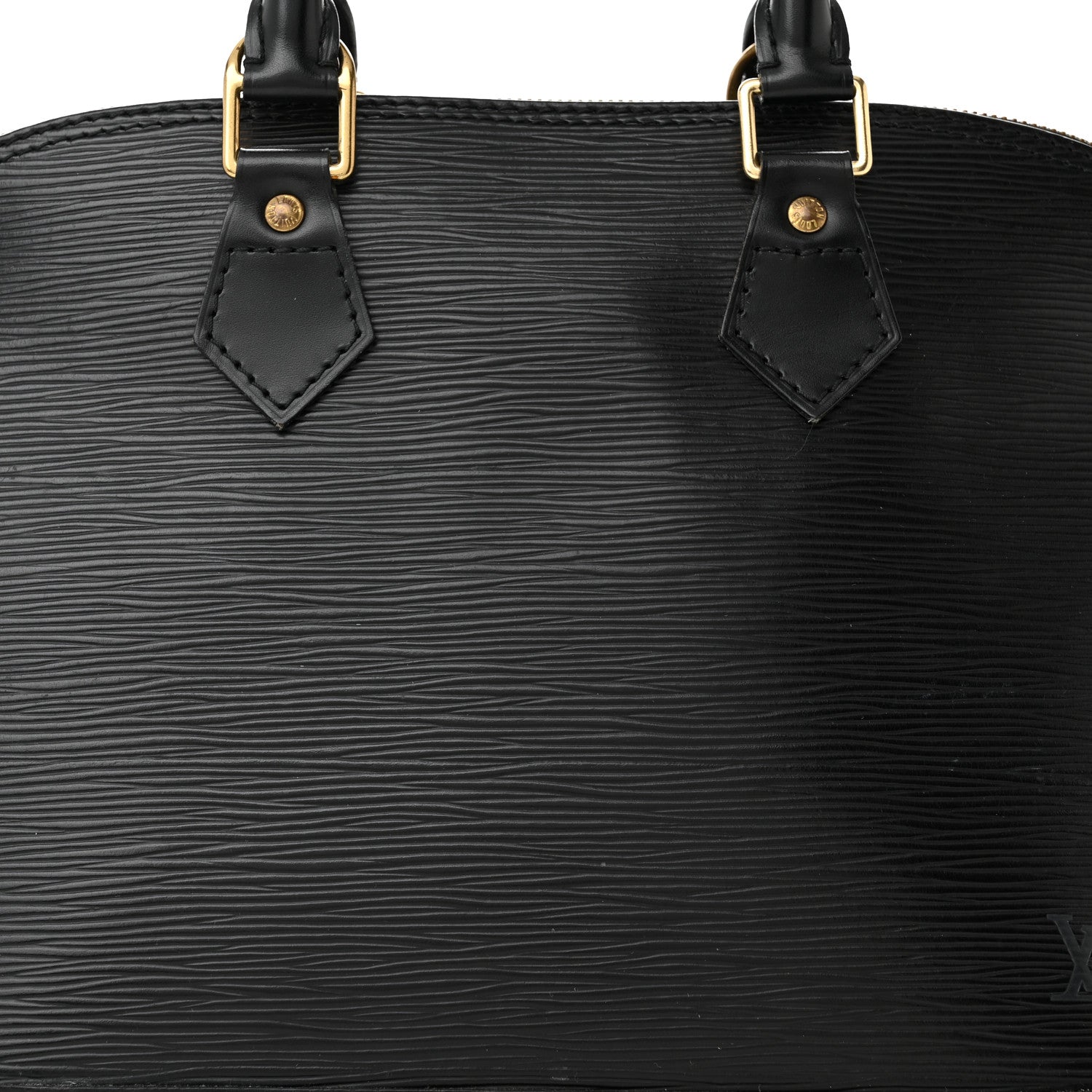Louis Vuitton LOUIS VUITTON Epi Alma PM Black 8 of 17