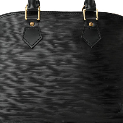 Louis Vuitton LOUIS VUITTON Epi Alma PM Black 8 of 17