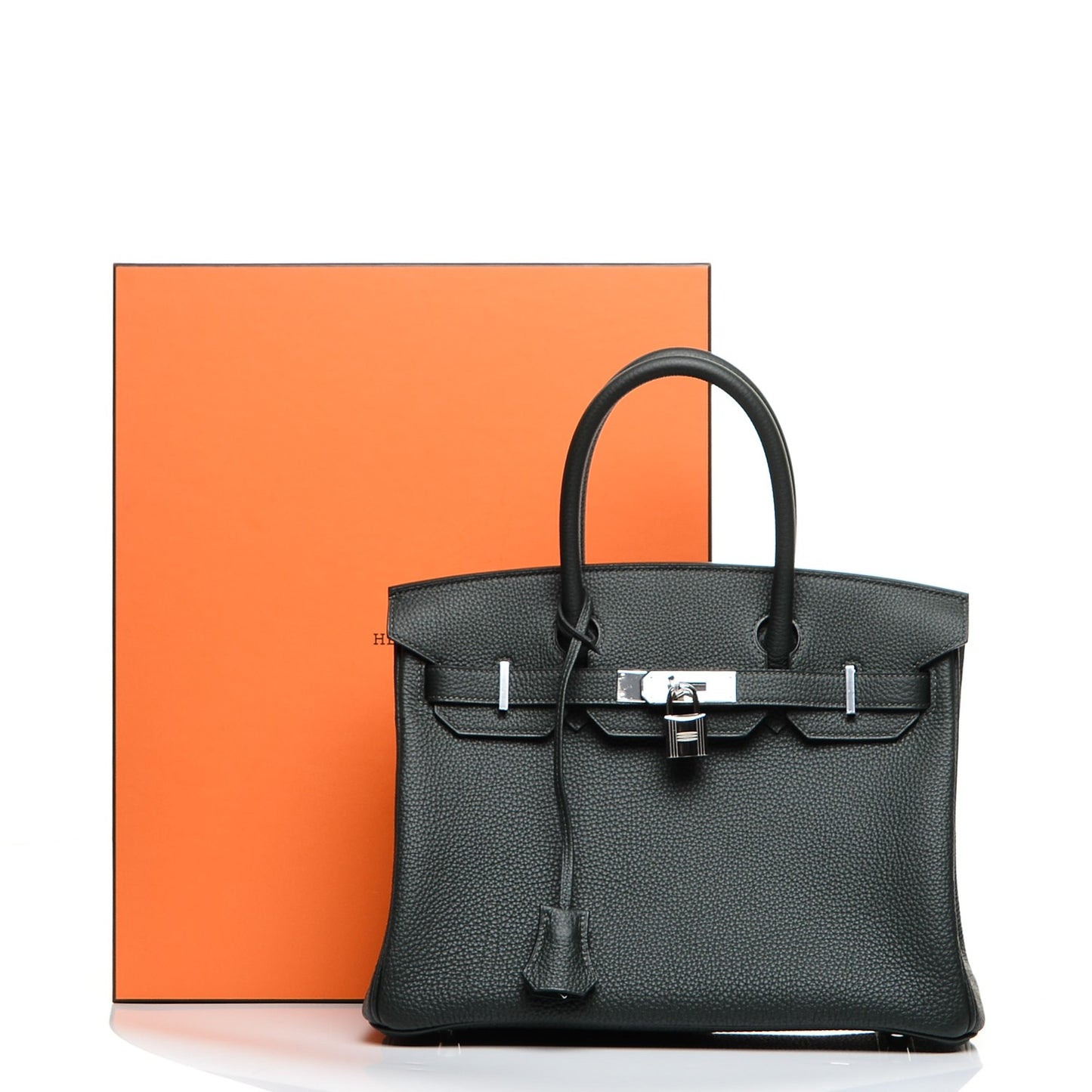 Togo Birkin 30 Vert Fonce