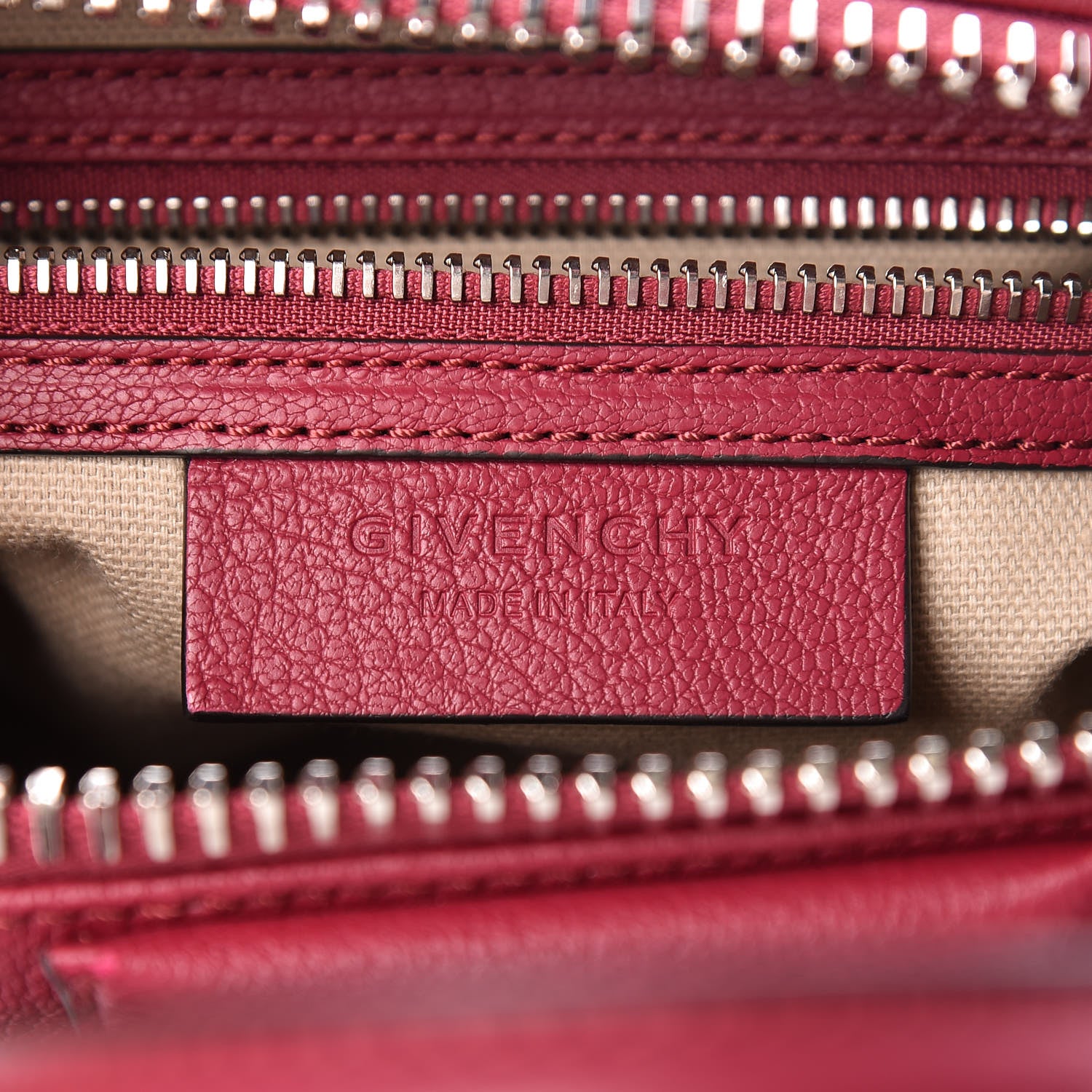 Givenchy Sugar Goatskin Mini Antigona Fig Pink 6 of 12