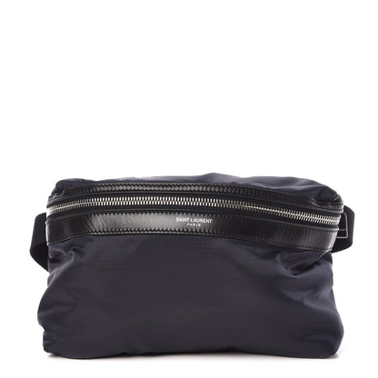 Saint Laurent Nylon City Fold Up Backpack Belt Bag Navy 4 of 15