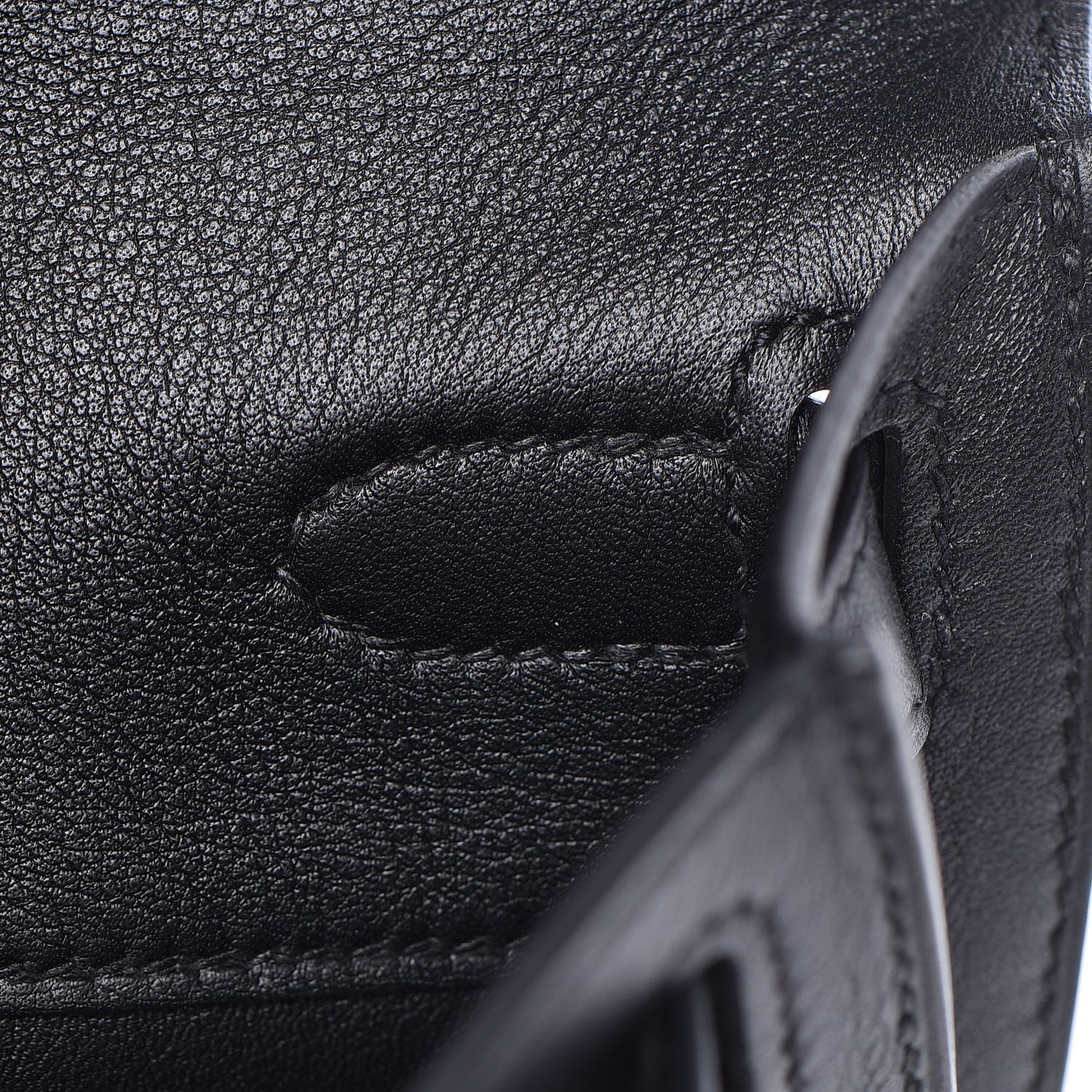 Swift Kelly Cut Clutch Pochette Black