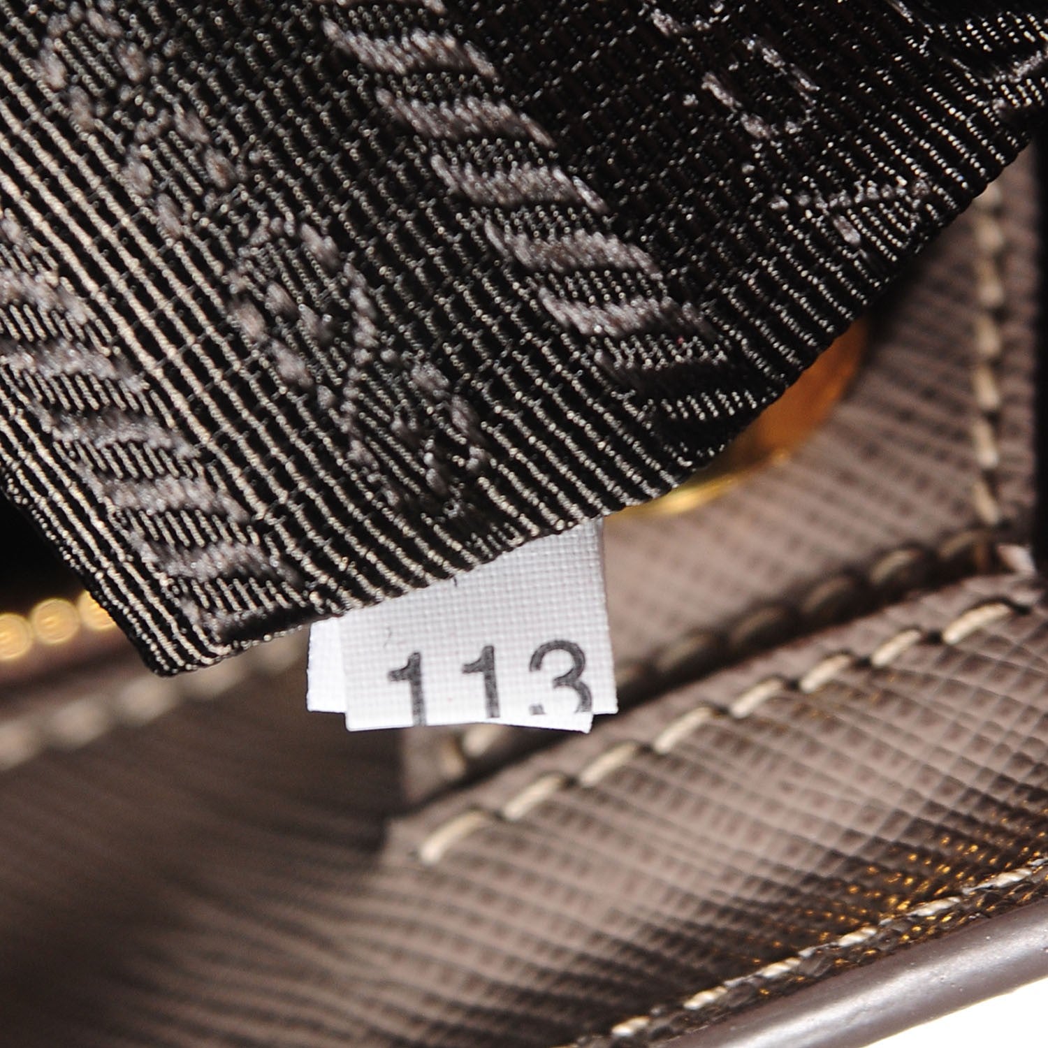 Prada Saffiano Lux Medium Tote Argilla 9 of 11