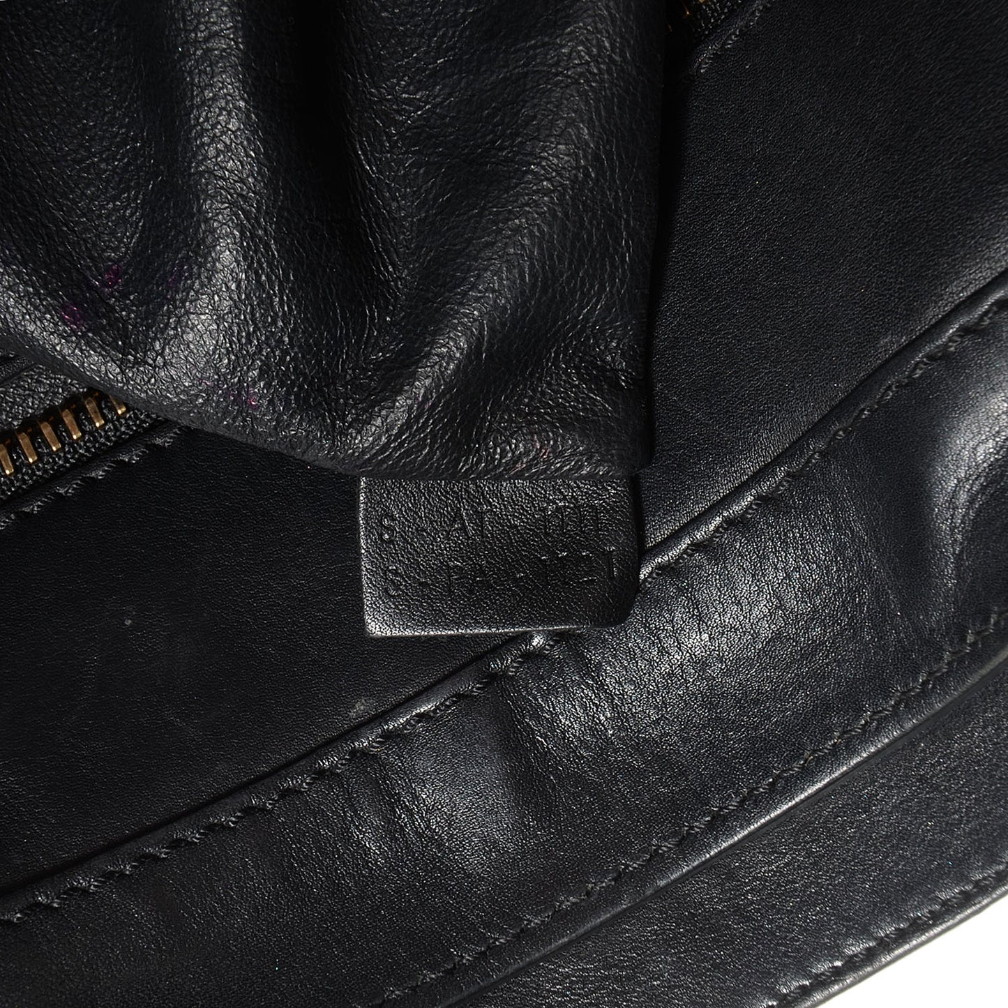 Smooth Calfskin Medium Luggage Black